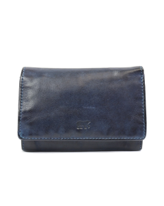 Bear Design Flappie Portemonnee Blue