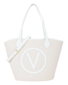 Valentino Bags Covent Shopper Natur/Bianco