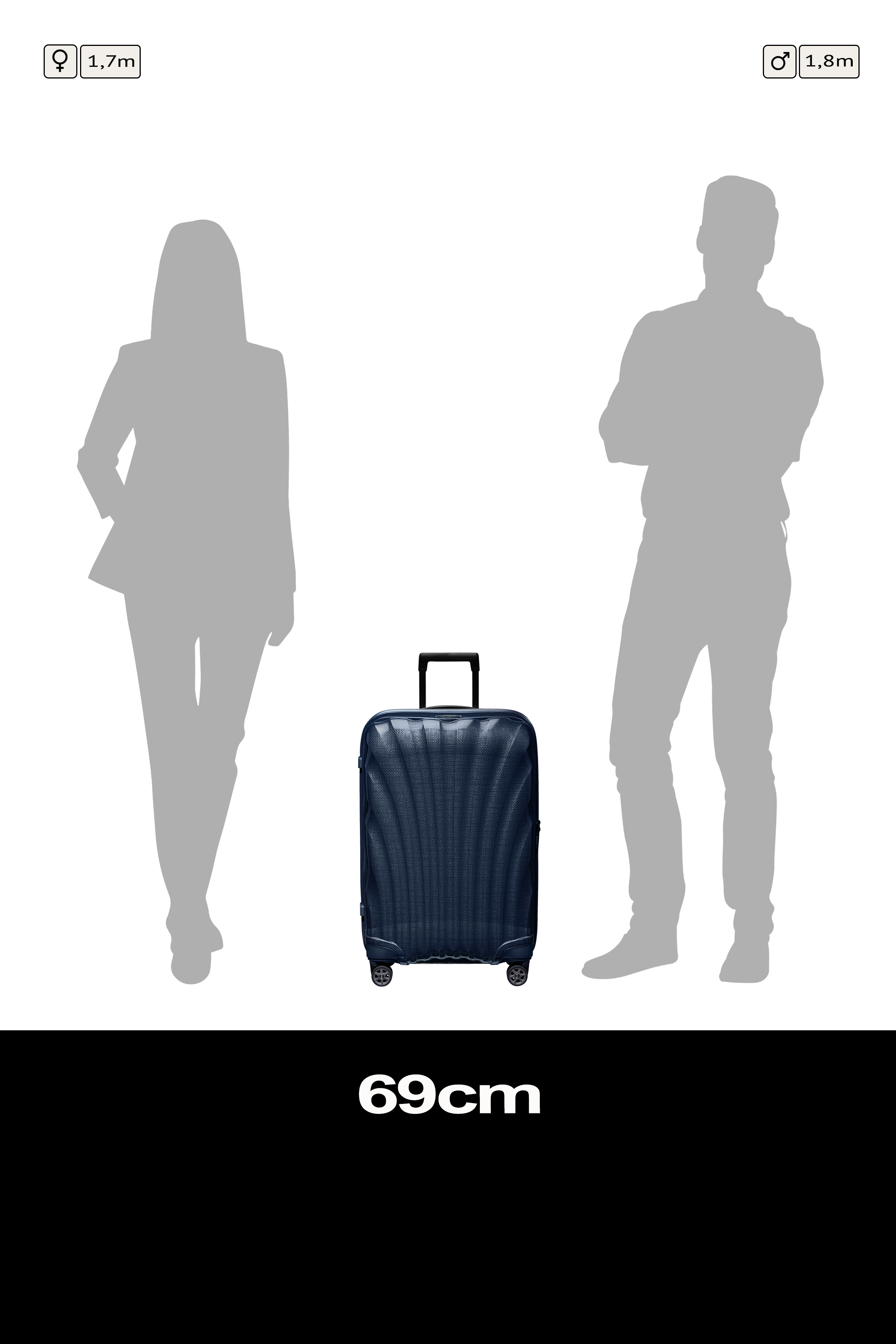 Samsonite C-Lite Spinner 69cm