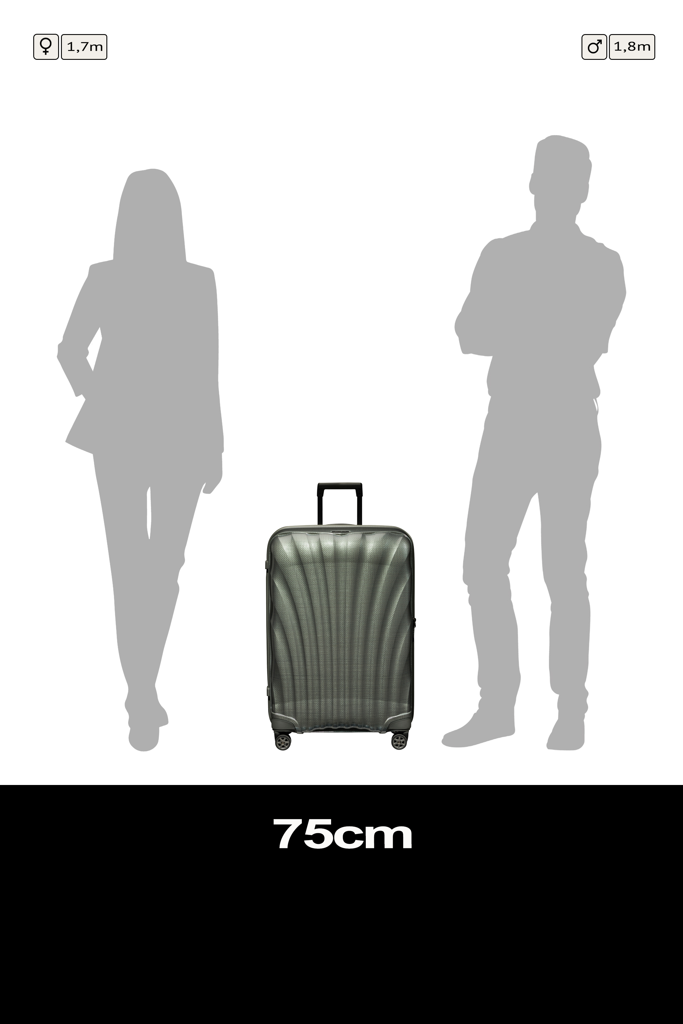 Samsonite C-Lite Spinner 75cm