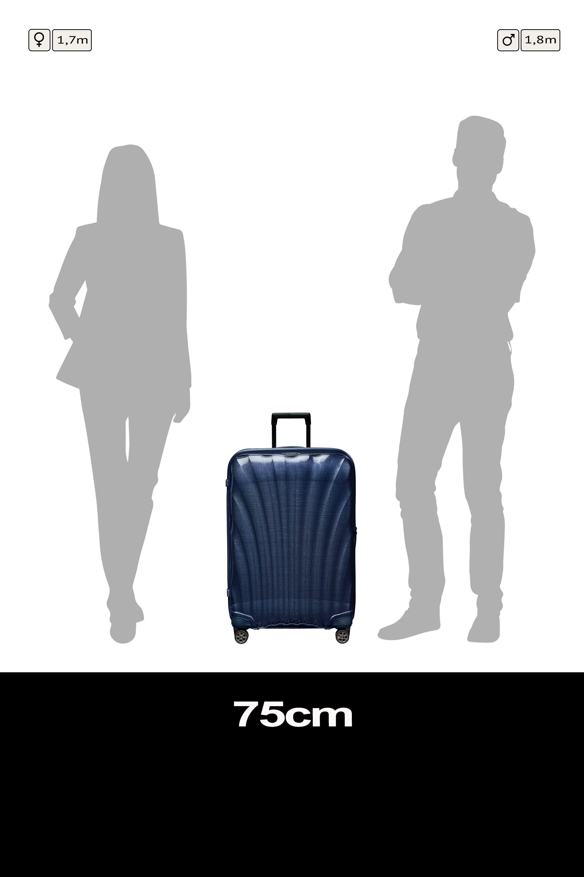 Samsonite C-Lite Spinner 75cm