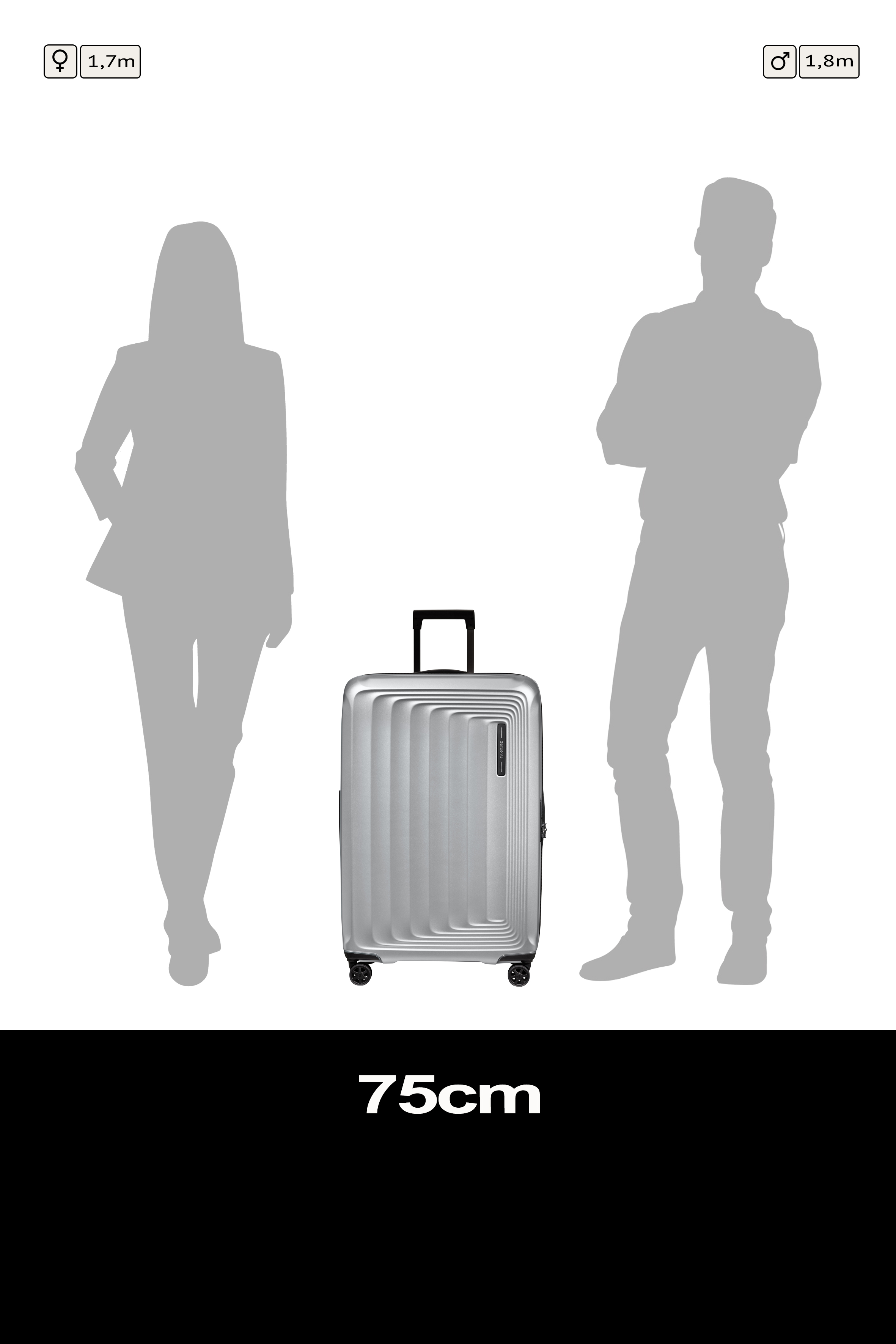 Nuon Spinner 75cm Expandable