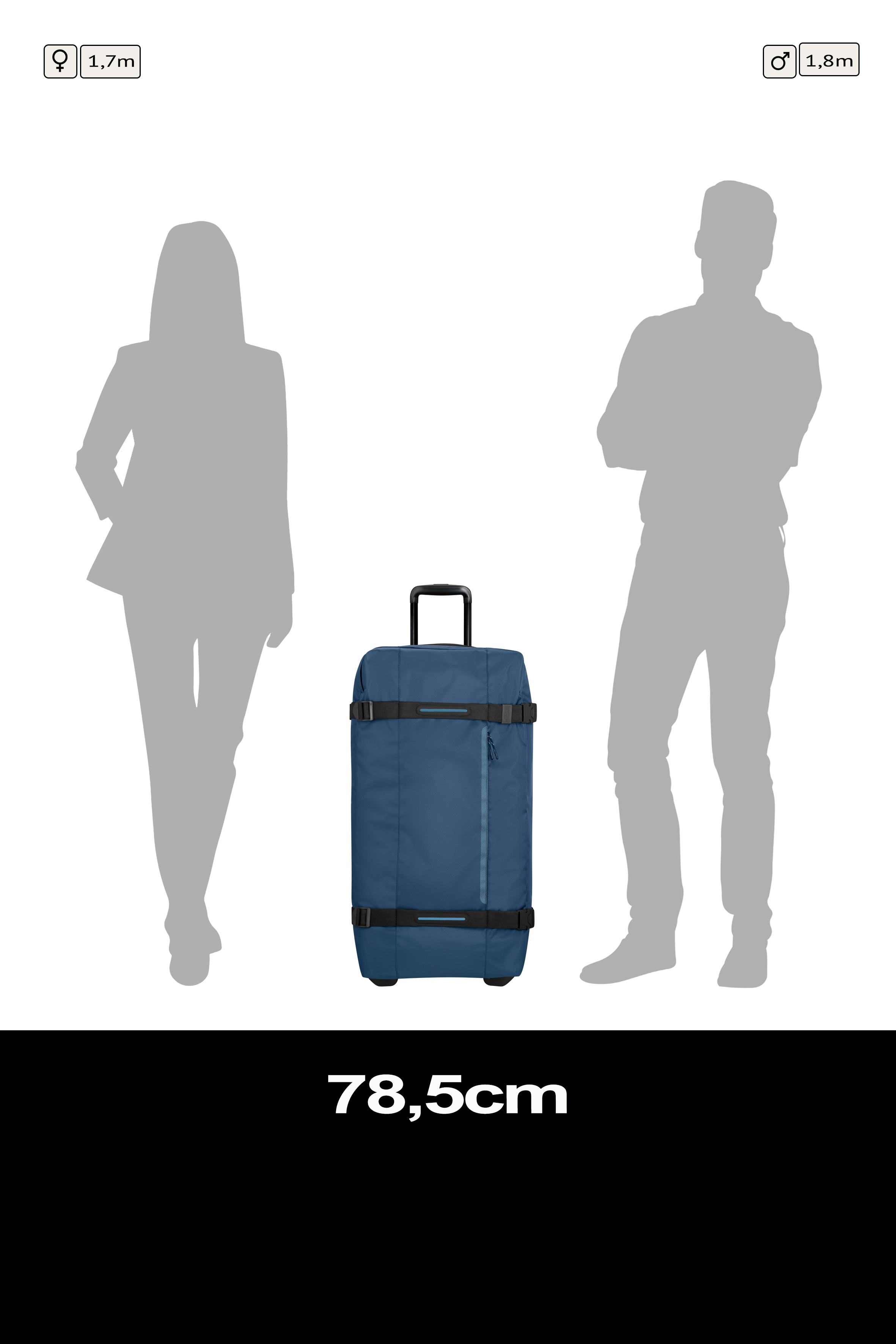 Urban Track Duffle/Wheels L