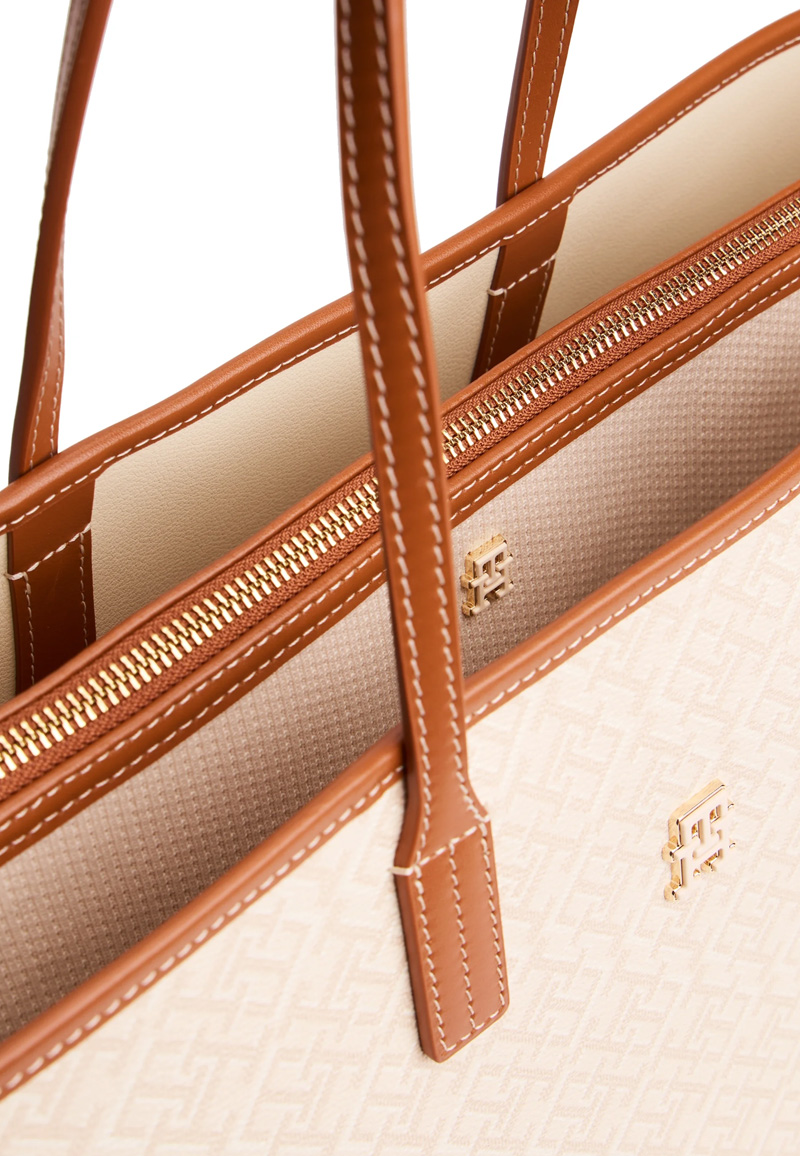 Monoplay Tote Bag met Leer