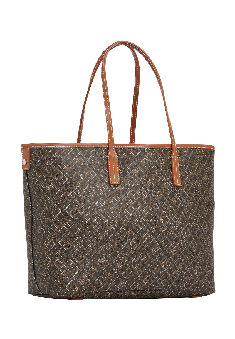 Monoplay Tote Bag met Leer