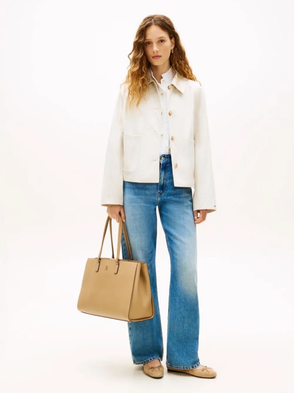 Monogram Plaque Tote Bag