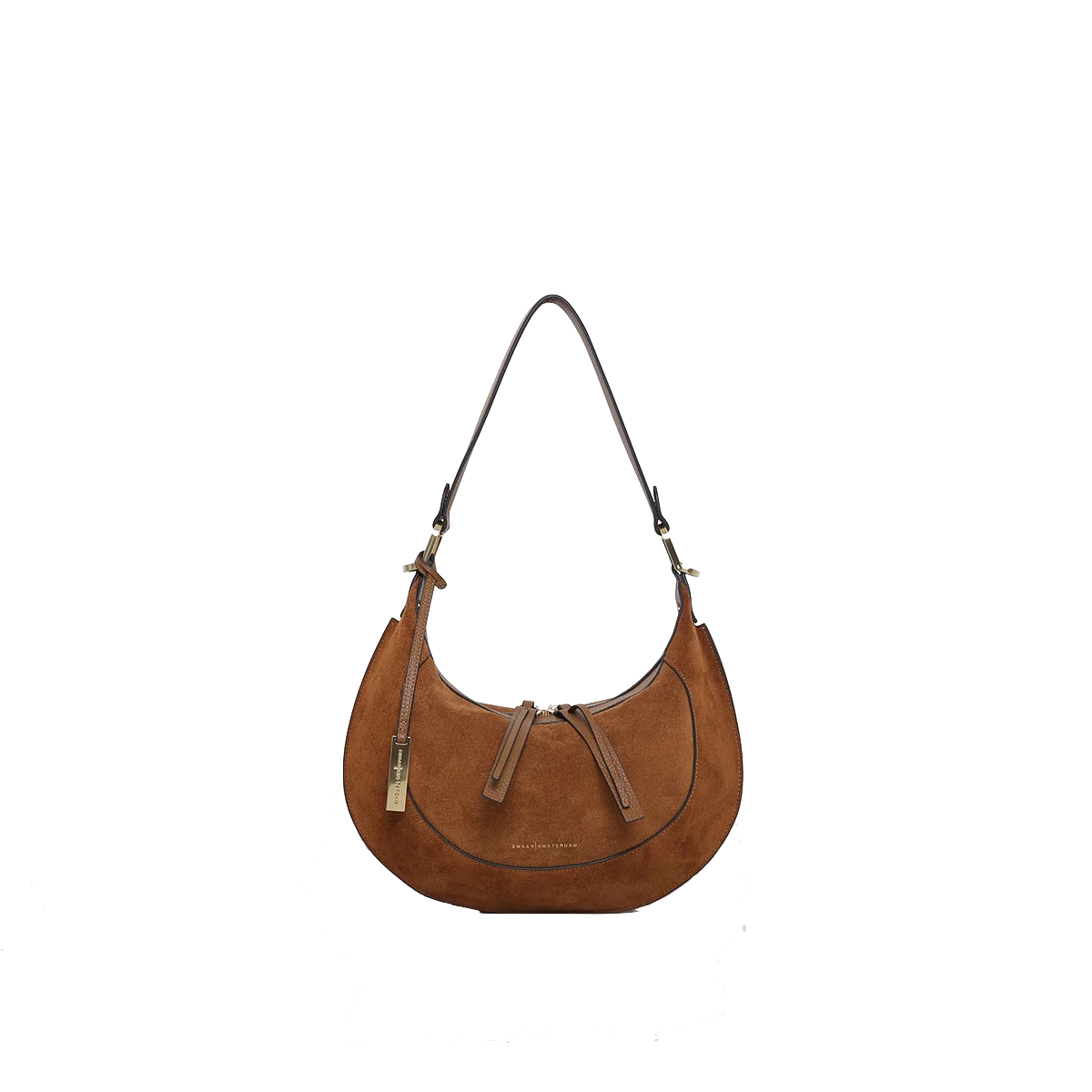 Marlon Suede Sadle Bag