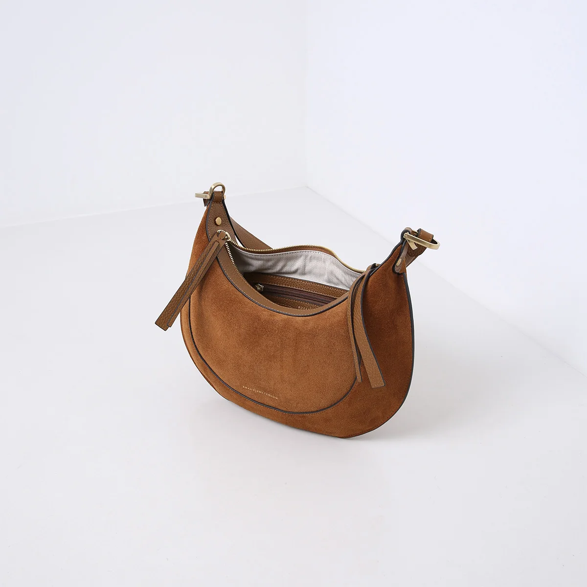 Marlon Suede Sadle Bag