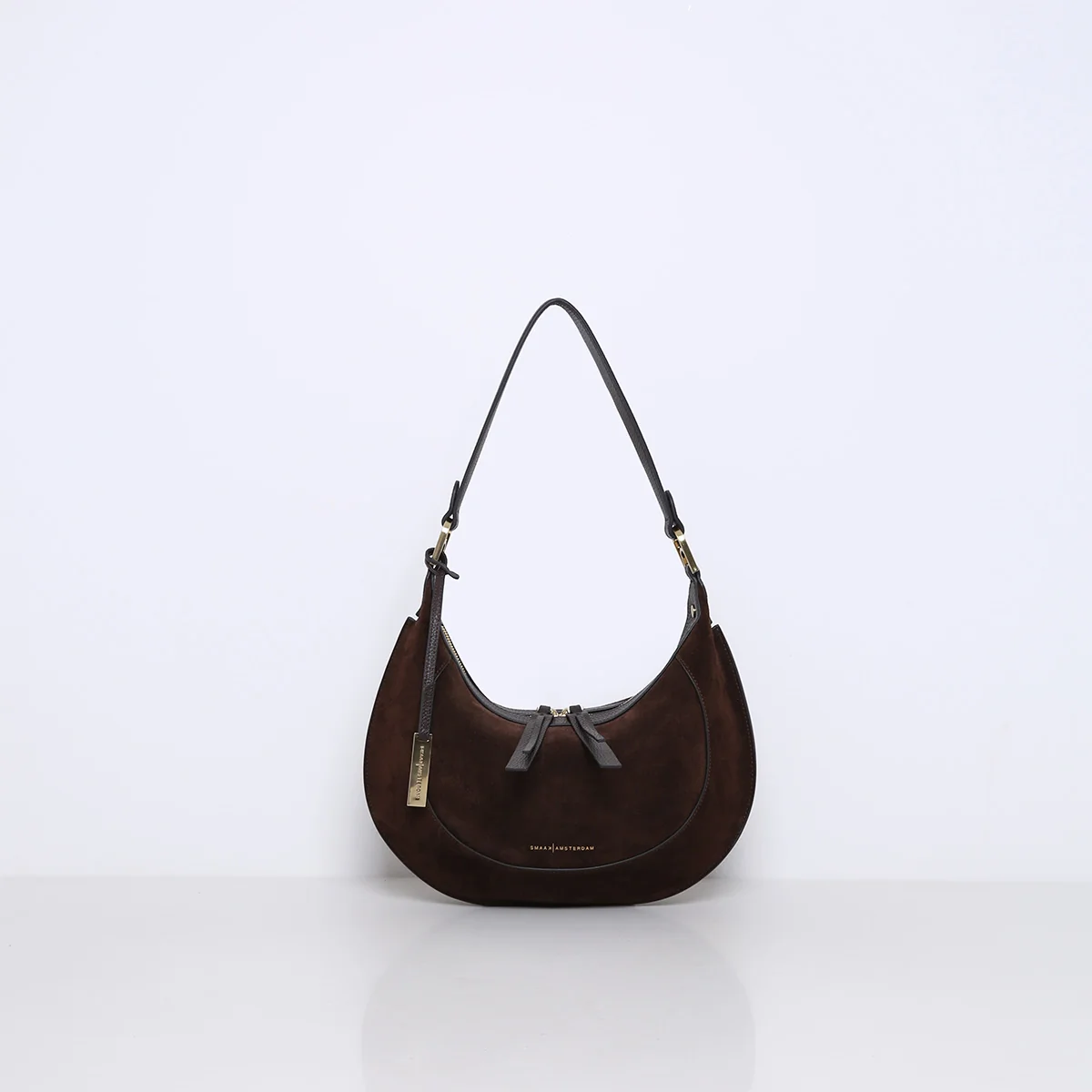 Marlon Suede Sadle Bag