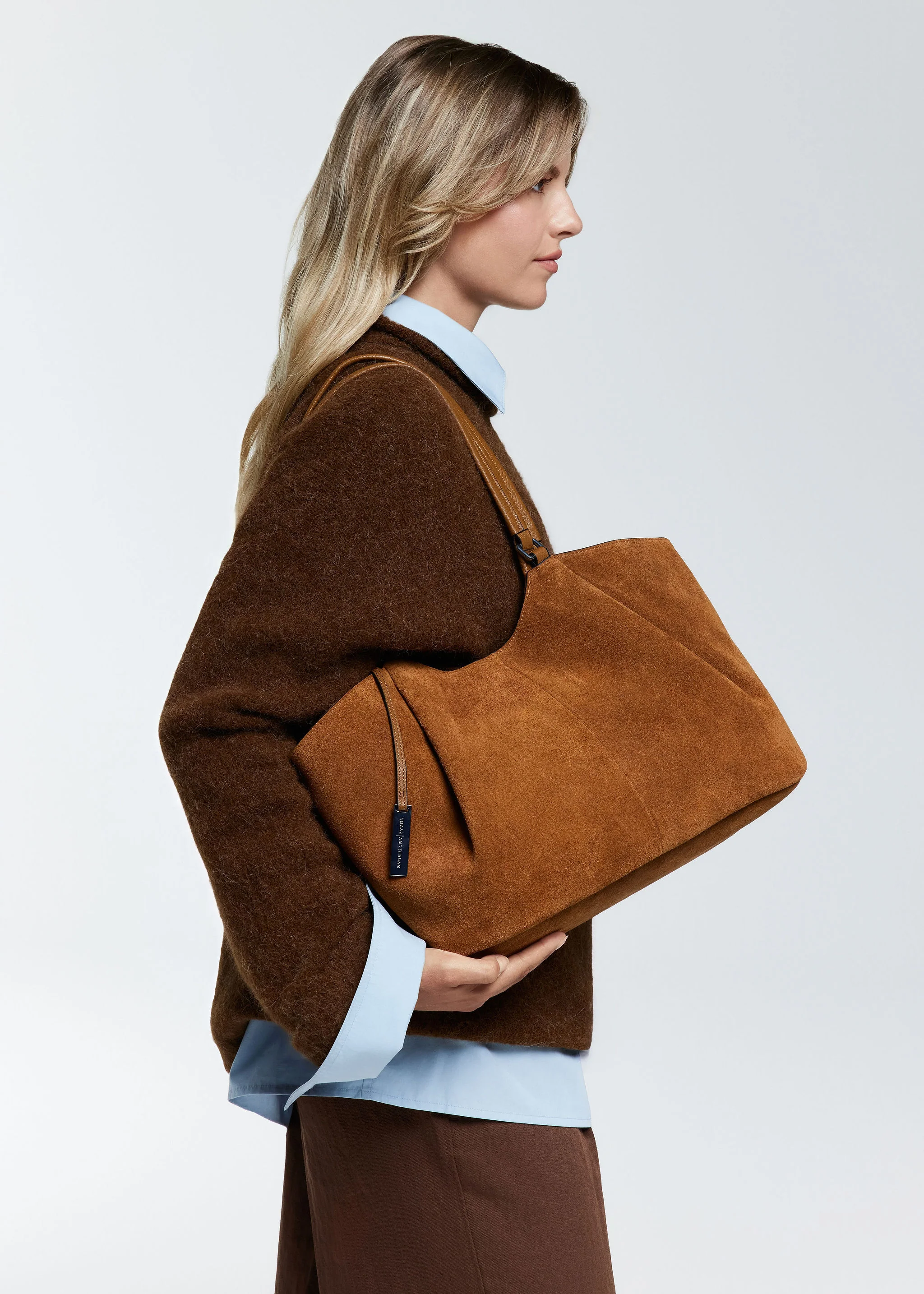 Schoudertas Elza Suede