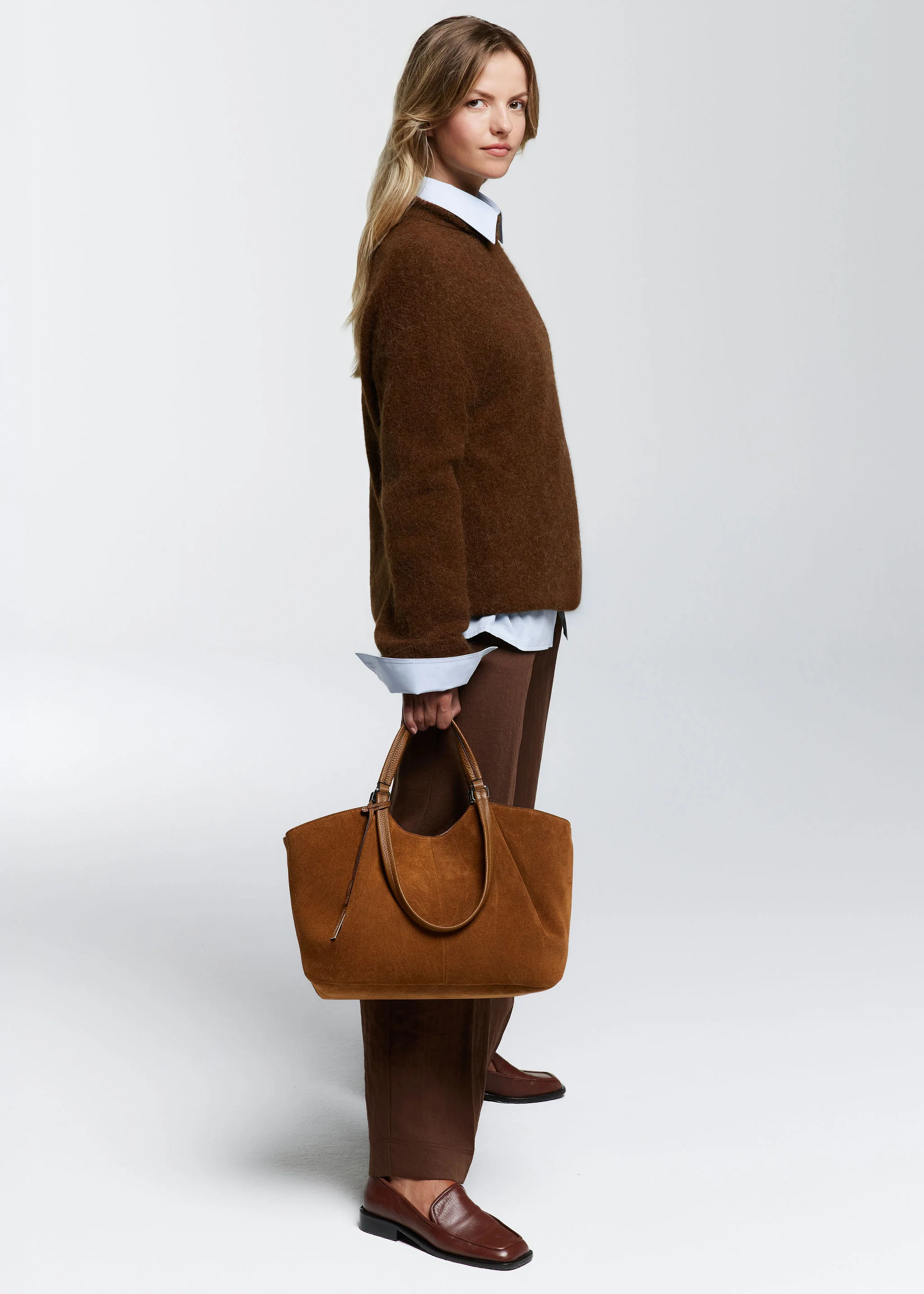Schoudertas Elza Suede