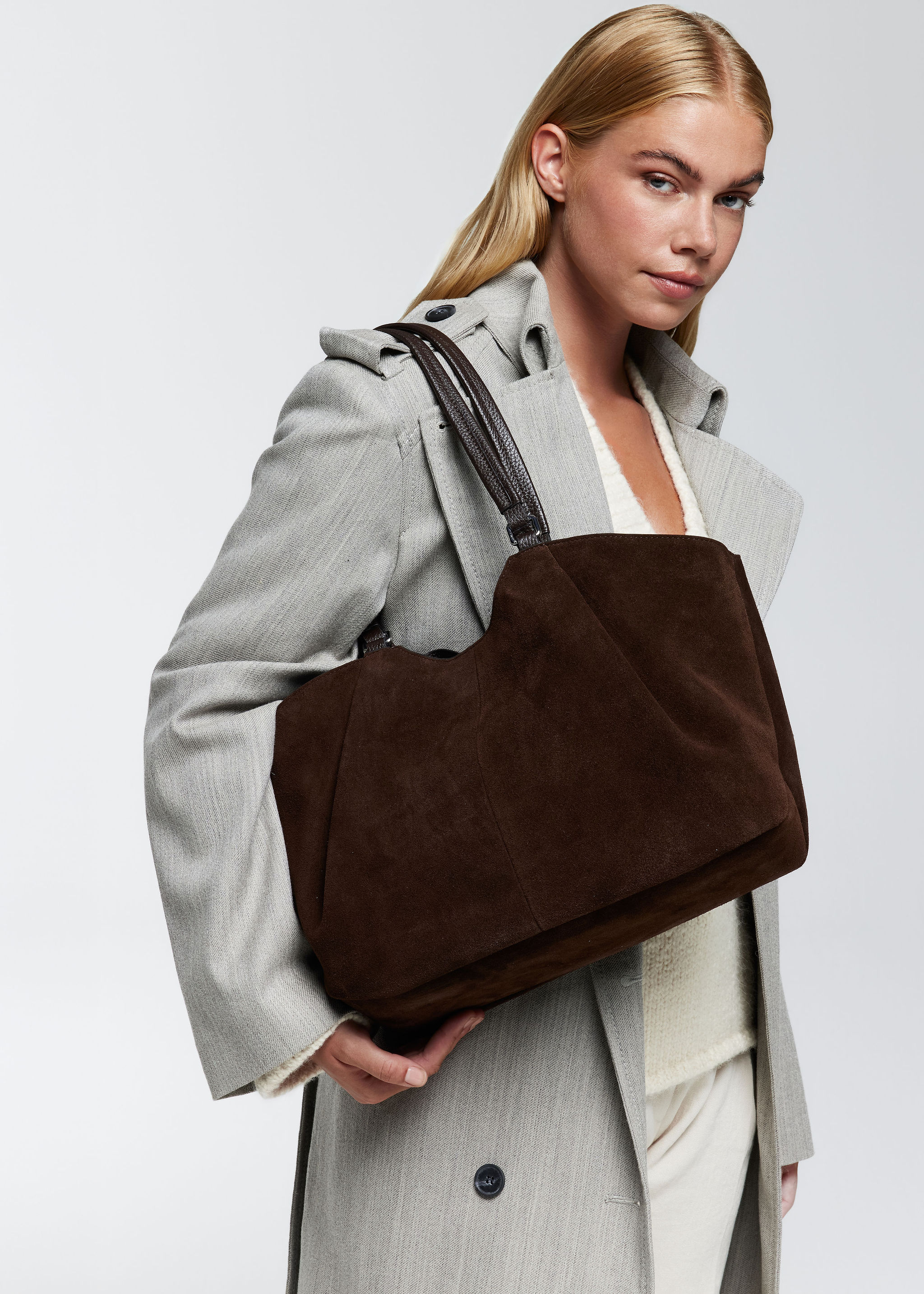 Schoudertas Elza Suede