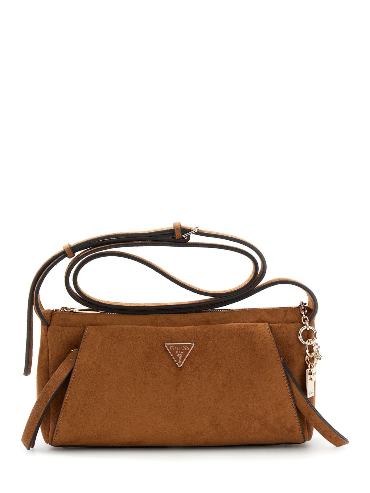 Schoudertas Devon Mini Crossbody suède-look