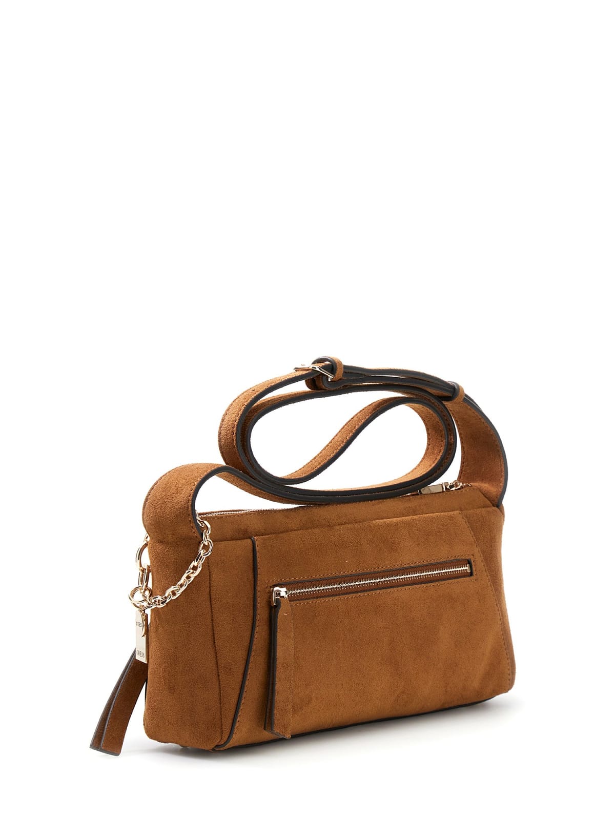 Schoudertas Devon Mini Crossbody suède-look