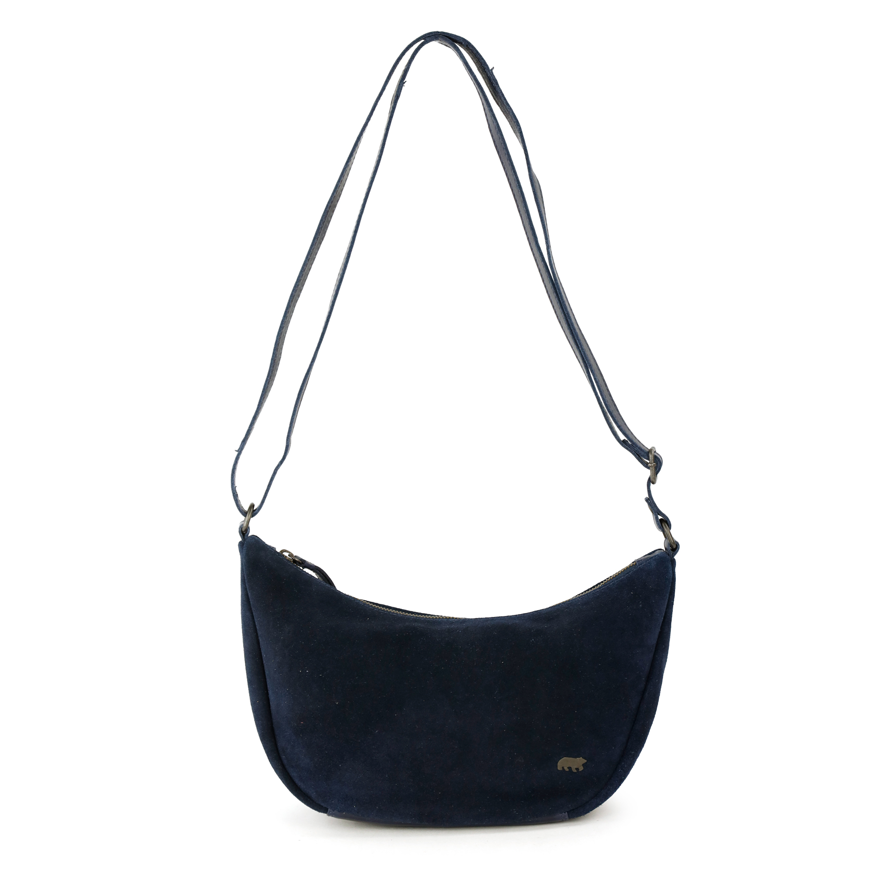 Suède crossbody tas 'Jade'