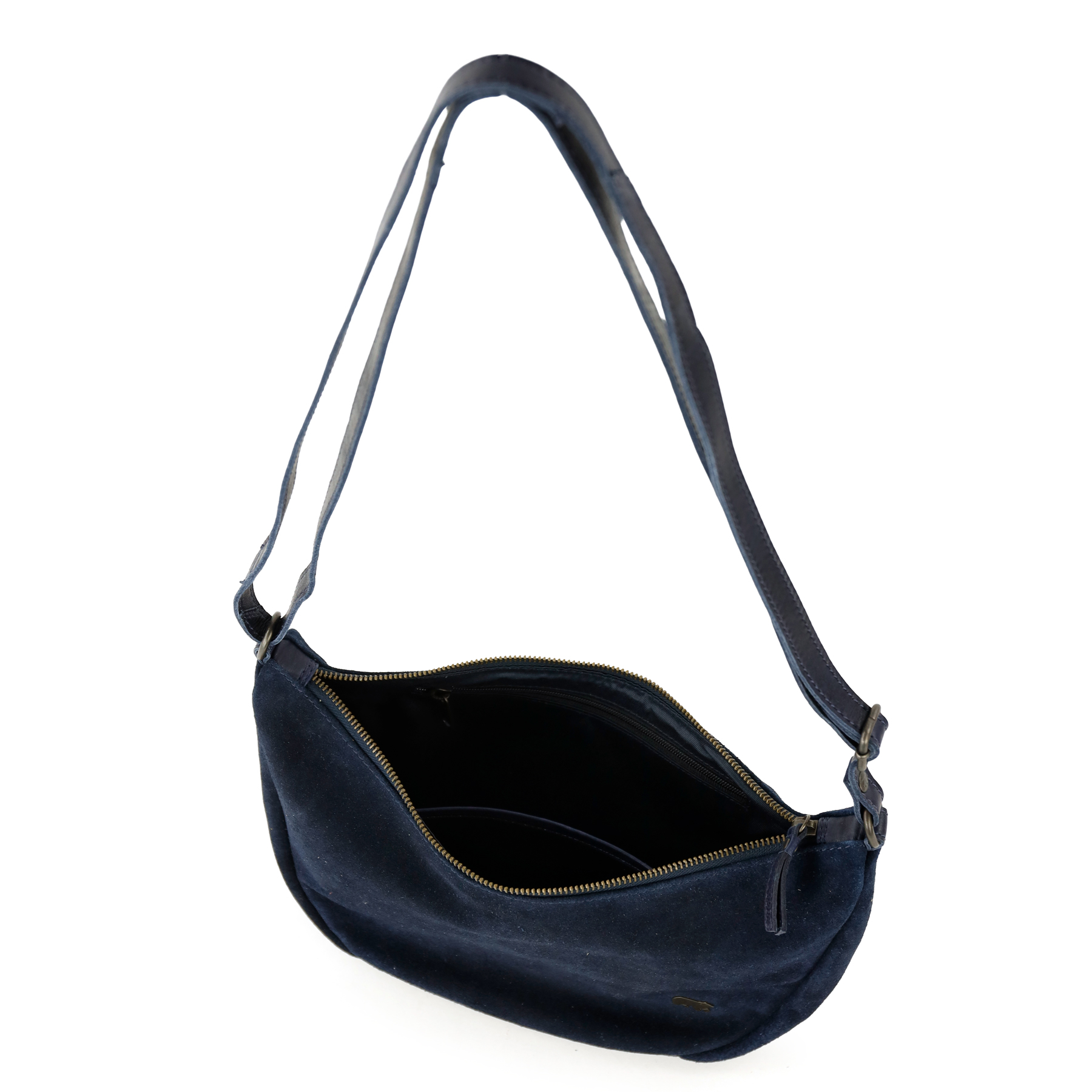 Suède crossbody tas 'Jade'