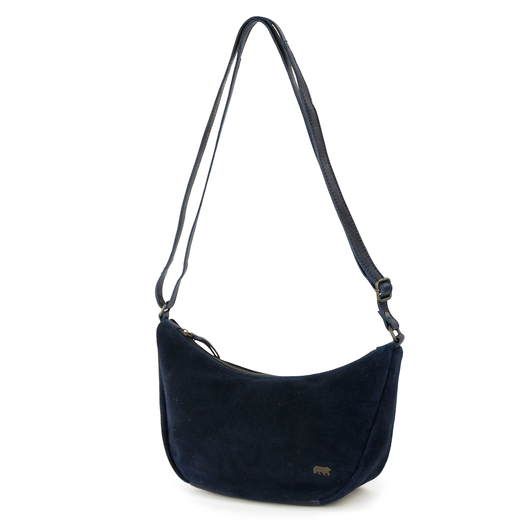 Suède crossbody tas 'Jade'