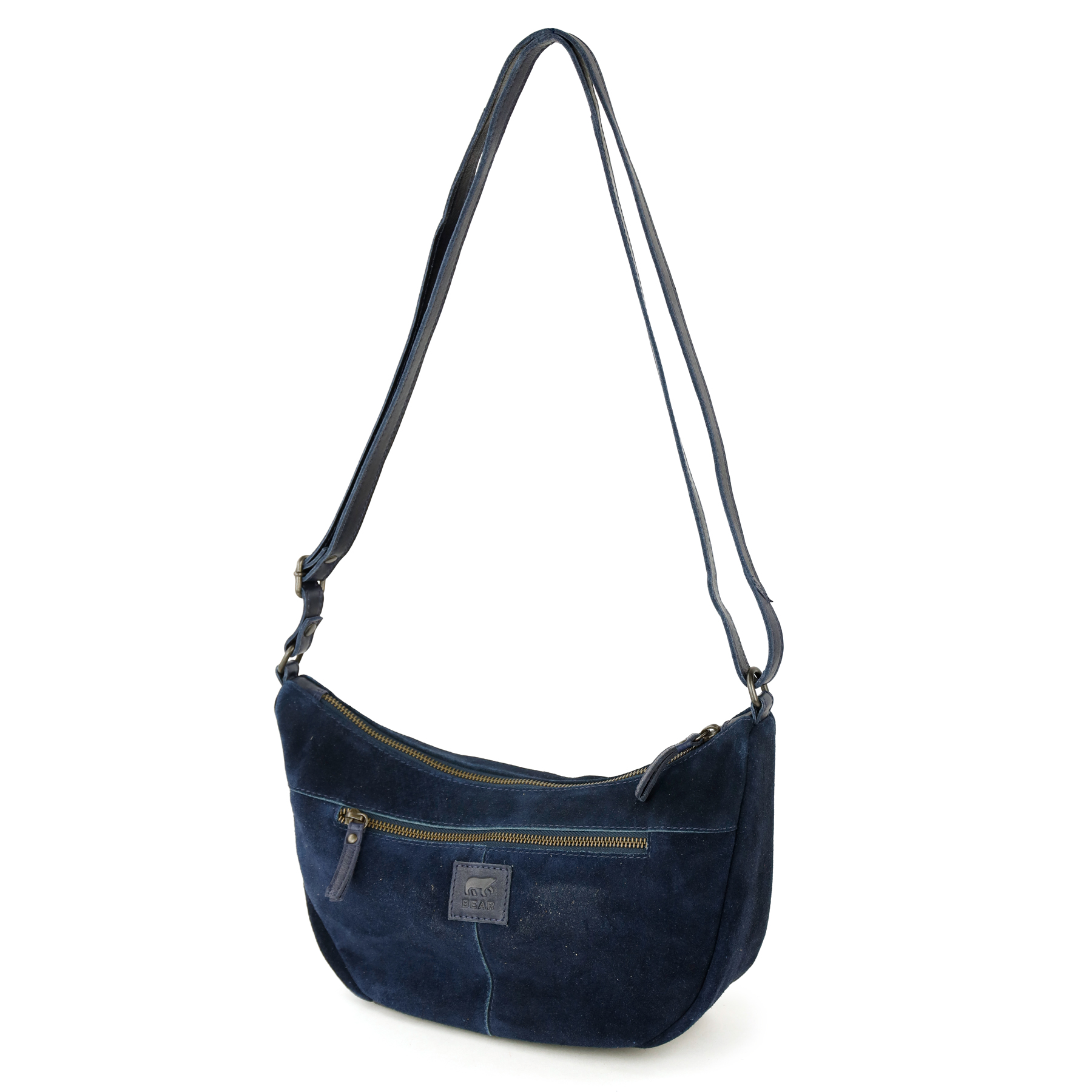 Suède crossbody tas 'Jade'