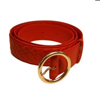 Holtkamp arbo lederen riem rood