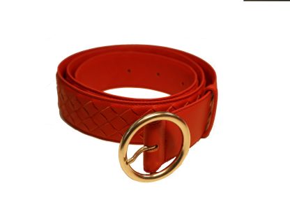 Holtkamp arbo lederen riem rood